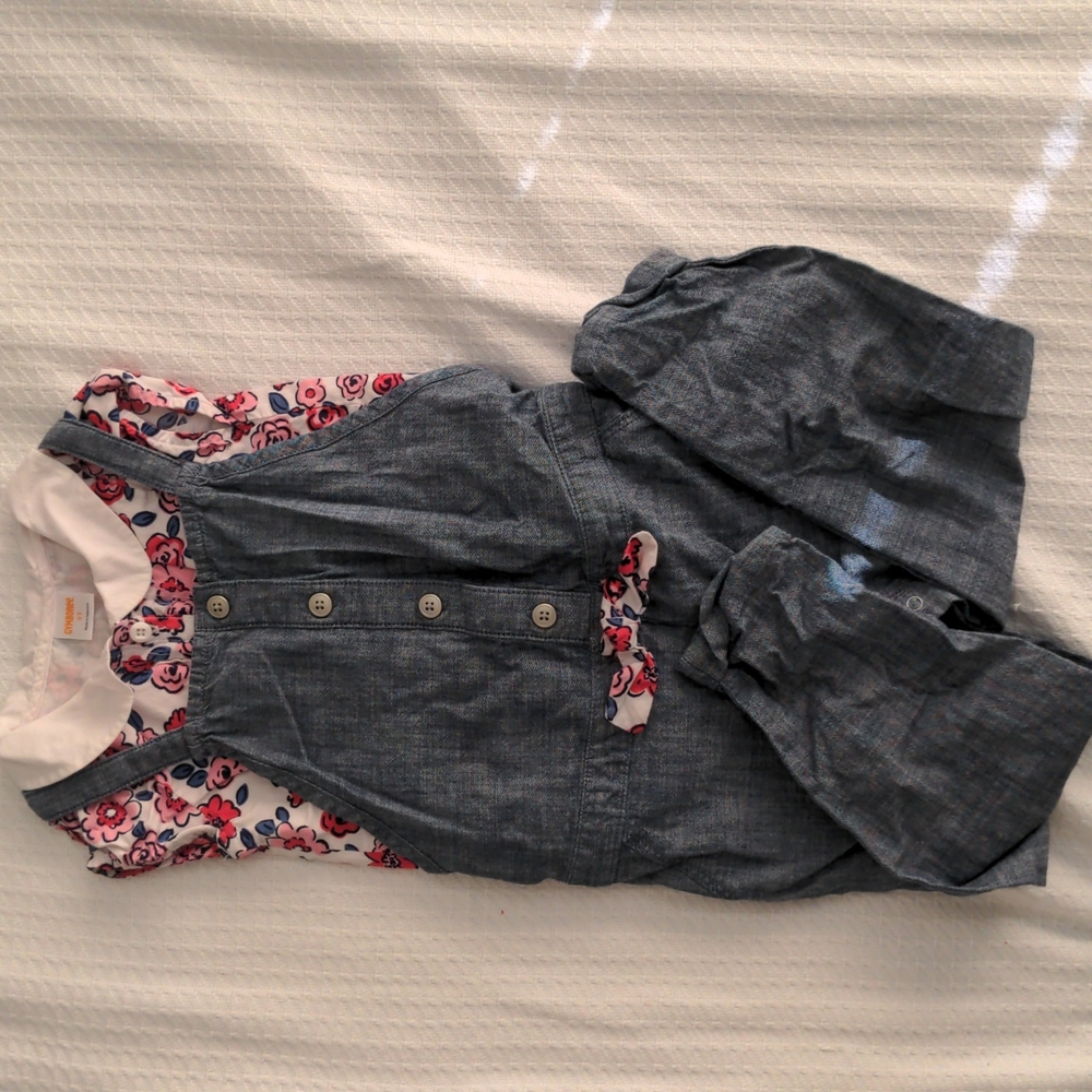 Gymboree overalls and shirt set size 3T